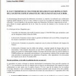 ACTU >> CMMP: Le collectif souhaite que la dépollution se termine