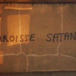 Le presbytère de l'église Saint-Sulpice a été tagué ce soir