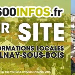 En mars 2015, 93600INFOS.fr est devenu 1er site d'informations locales d'Aulnay-sous-Bois