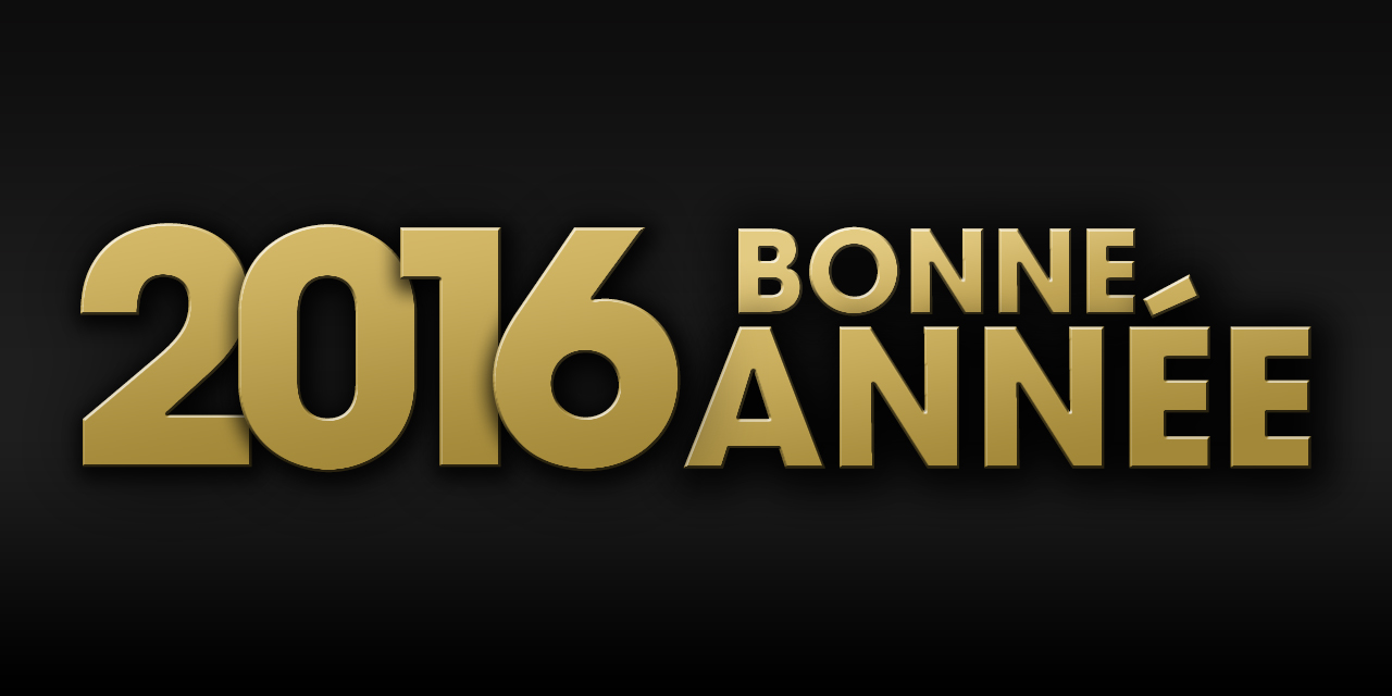 bonne annee 2016