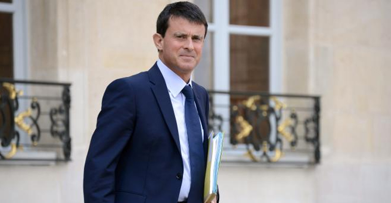 Manuel Valls est l'un des ministre les plus plébiscité des français pour sa politique sécuritaire, cependant la gauche le trouve dérangeant. | (C) Bertrand Guay/AFP