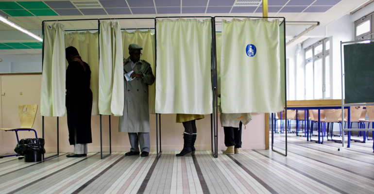 Le 1er tour des élections départementales a peu mobilisé les électeurs. | (C) Elodie Ratsim